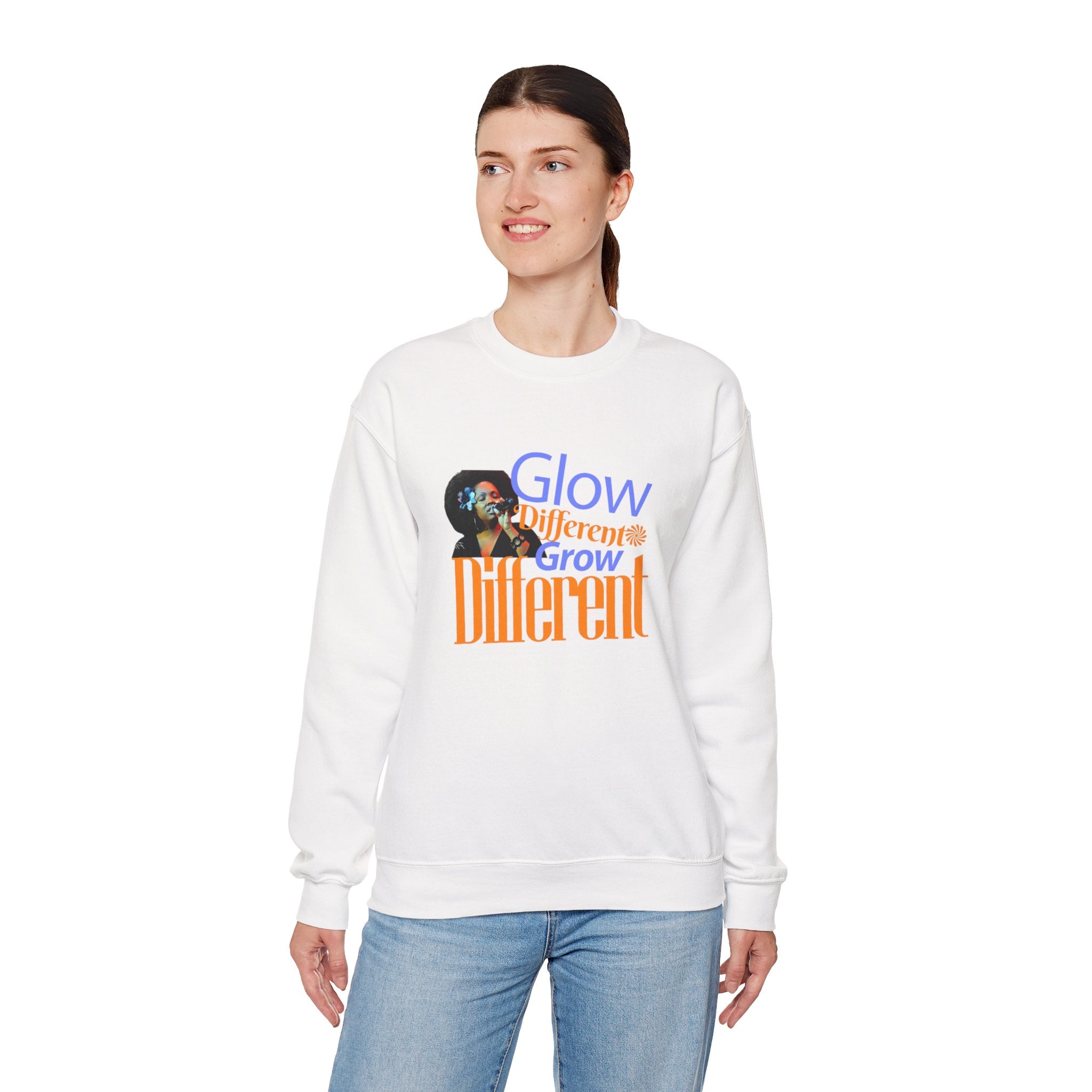 Born to Shine Sweatshirt – Motivational Unisex Crewneck – Inspirational Fleece Pullover